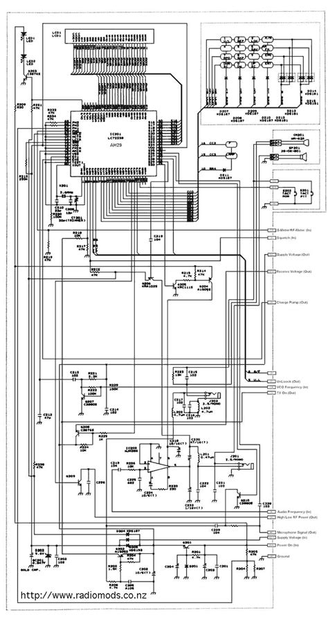 Control Board Schematic Diagram