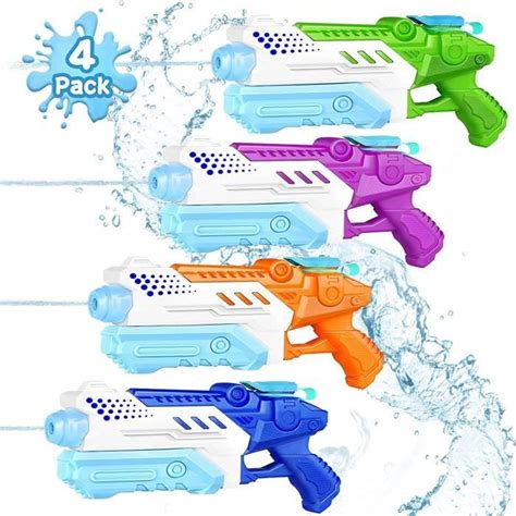 Pistolet Eau Puissant Pour Enfants Packs De Pistolet A Eau