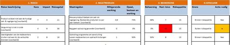 Risicobeheersing In Excel Riskworld