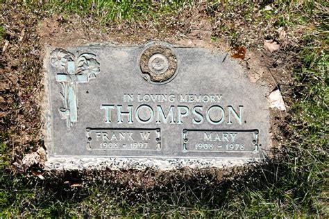 Frank W Thompson 1908 1997 Find A Grave Memorial