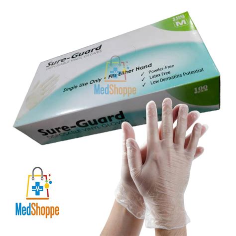 VINYL GLOVES SURE GUARD Shopee Philippines