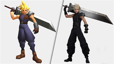 Final Fantasy Vii Rebirth Character Models Compared To Ffvii Siliconera