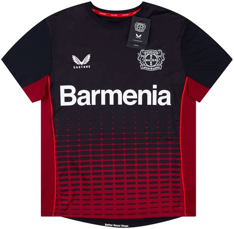 2022 23 Bayer Leverkusen Castore Training Tee NEW Womens