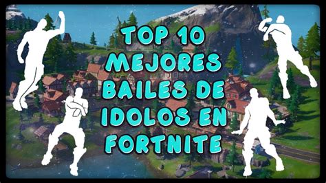 Top Mejores Bailes De La Serie Idolos En Fortnite Bailes Serie