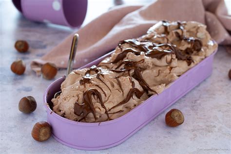 GELATO ALLA NUTELLA SENZA GELATIERA Buono A Casa Come Al Bar