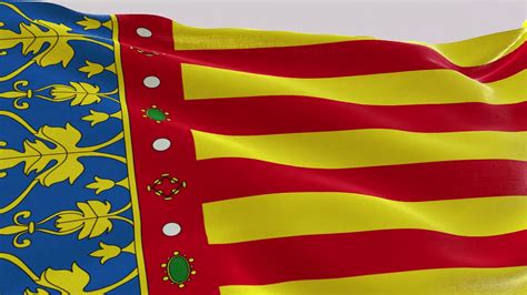 Flag Of Valencian Community Stock Motion Graphics SBV-348445279 ...