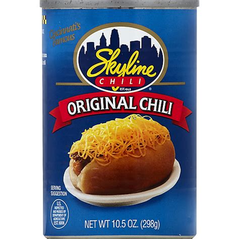 Skyline Chili Original Chili Recipe Canned And Packaged Goods Foodtown