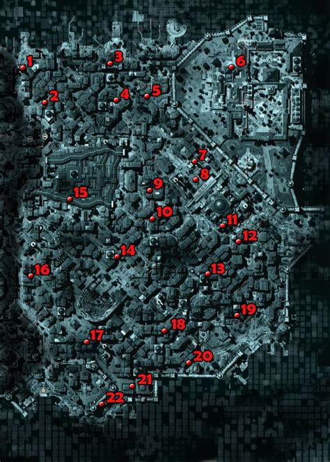 Imperial District Map Animus Data Fragments Assassins Creed