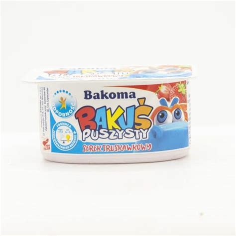 Bakoma Oz Bakus Strawberry Soft Cheese European Food Express