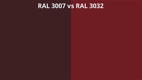 Ral 3007 Vs 3032 Ral Colour Chart Uk