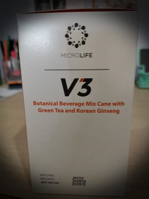 Vasayo Microlife V3 Energy Drink, Food & Drinks, Beverages on Carousell