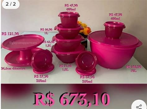 Tupperware Kit Pda Sensa O Pe As Frete Gr Tis