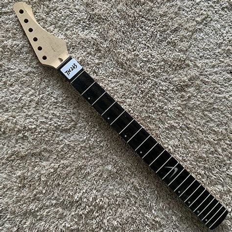 Strat Style Maple Wood Guitar Neck And Rosewood Fingerboard Reverb