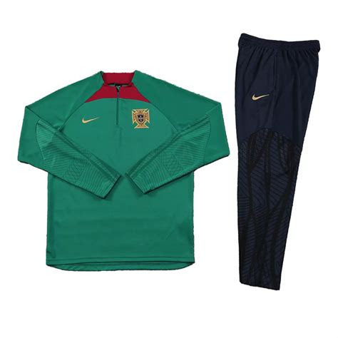 Portugal Zip Tracksuit Green Gogoalshop