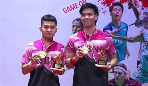 Juara Baru Ganda Putra Leo Daniel Juara Indonesia Masters 2023