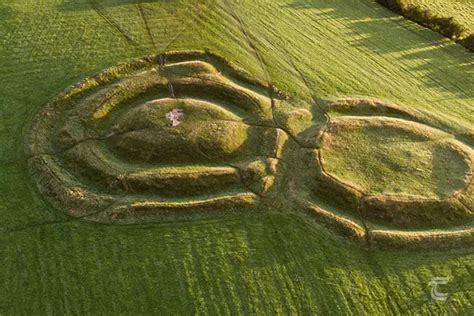 The Hill Of Tara Visitor Information Map Archaeology