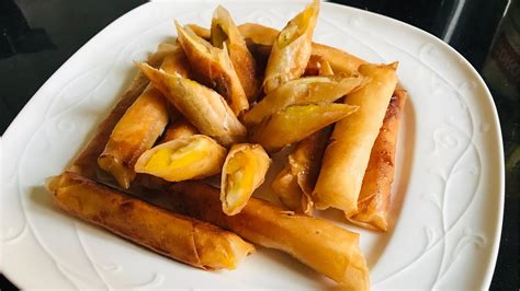 Banana Turon With Cheese Jackfruit YouTube