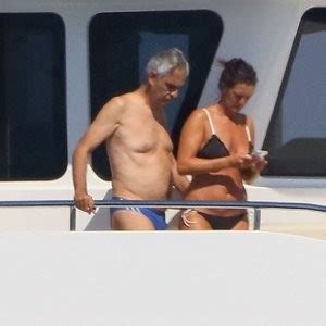 Andrea Bocelli Veronica Berti Enjoy Their Holiday In St Tropez