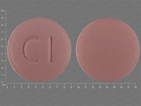 Pill Finder Ci Pink Round