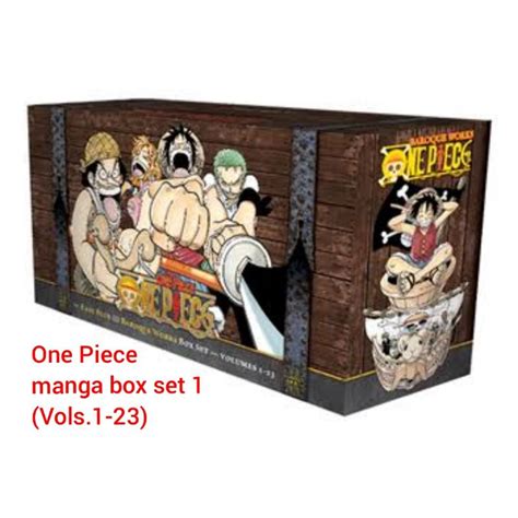 One Piece manga box set 1 (Vols.1-23) | Shopee Philippines