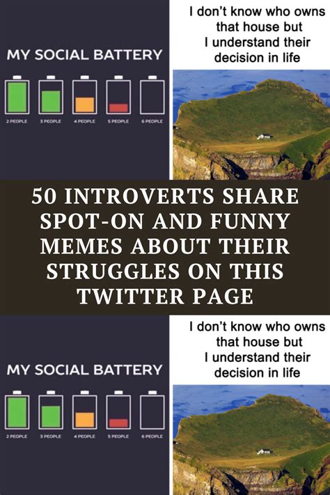 Introverts Share Spot On And Funny Memes About Their Struggles On