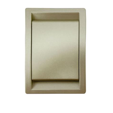 Toma Serie Elegance Pvc Aspiración Centralizada 75x110mm Chanpagne con