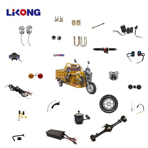 Electric Vehicle E Mobility Complete Auto Rickshaw Spare Parts Solution