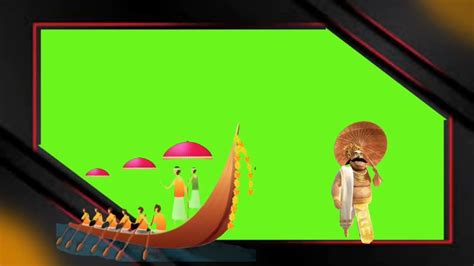 Onam Green Screen Green Screen Youtube