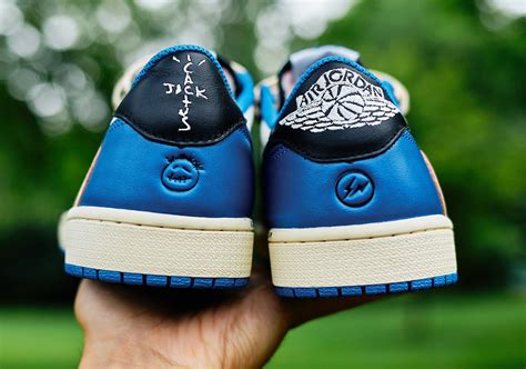 Detailed Look At The Travis Scott X Fragment X Air Jordan 1 Low Og