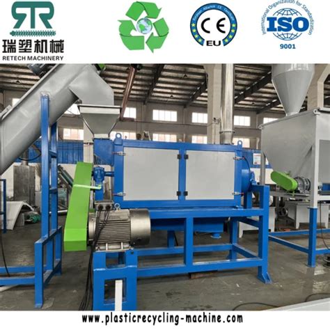 Kg Hr Hdpe Milk Bottles Mixed Plastic Crushing Sorting Washing