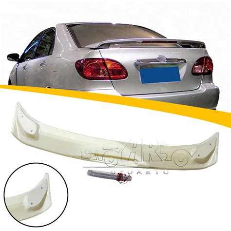 Sample Customization Carbon Fiber Rear Trunk Spoiler For Toyota Corolla