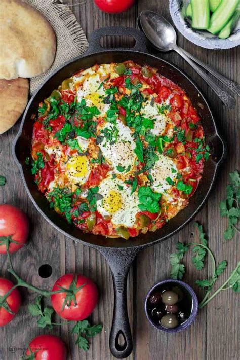 Best Shakshuka Recipe Easy Authentic The Mediterranean Dish