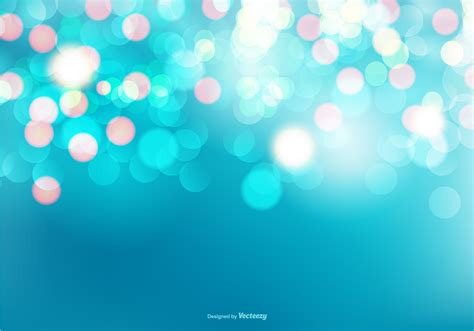 Beautiful Blue Bokeh Background Vector Art At Vecteezy