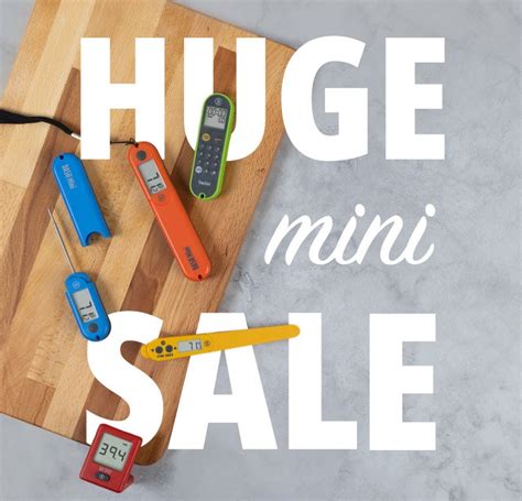 Ends Today Thermoworks Mini Sale Up To 50 Off Bbq Finds