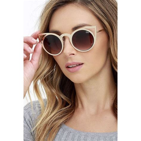 Quay Invader Gold Sunglasses