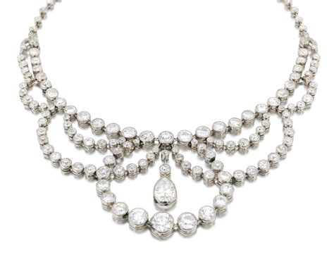 Diamond Necklace Tiara Collana Tiara In Diamanti 1910 Fine Jewels