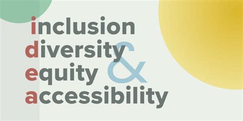 How To Embody Idea Inclusion Diversity Equity And Accessibility