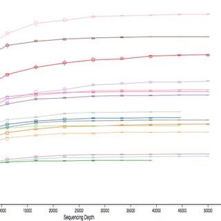 Rarefaction curve analysis was performed on the high-throughput ...