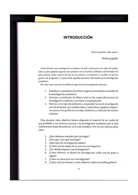 Pdf Dise O De Una Investigaci N Cap Ucipfg C Mo Dise Ar