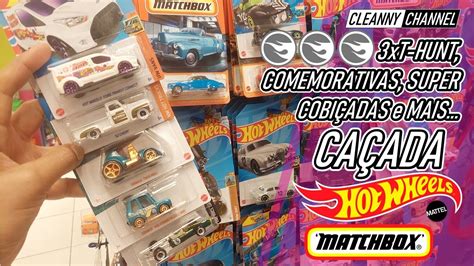 CAÇADA HOT WHEELS MBX TÁ LOTADO de MINIS e TEM T HUNT PT BR Cleanny channel YouTube