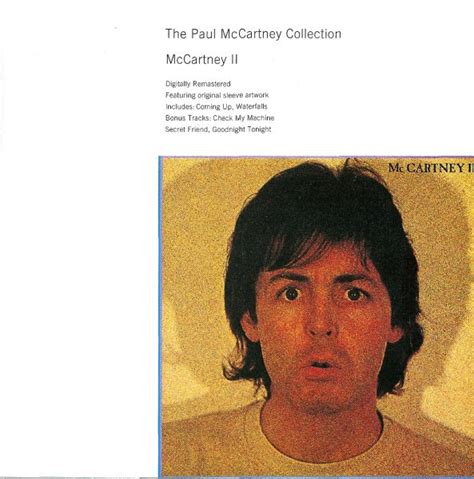 The Paul Mccartney Collection Cd Mccartney Ii Beatles Museum