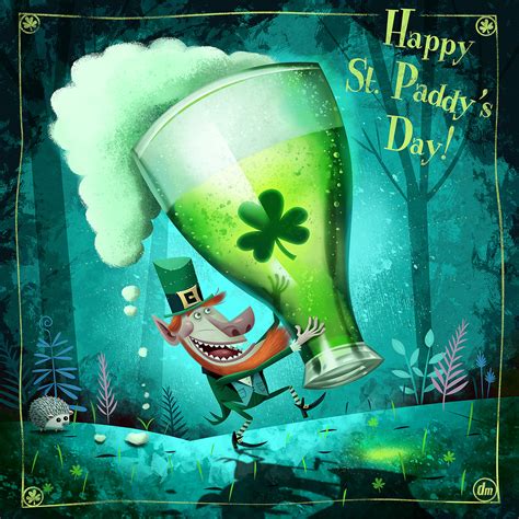 Leprechauns and St. Patrick's Day :: Behance