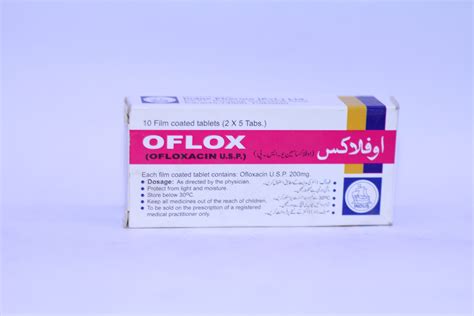 Oflox 200mg Tablets - Time Medical