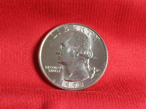 1998 D Washington Quarter For Sale Buy Now Online Item 379228