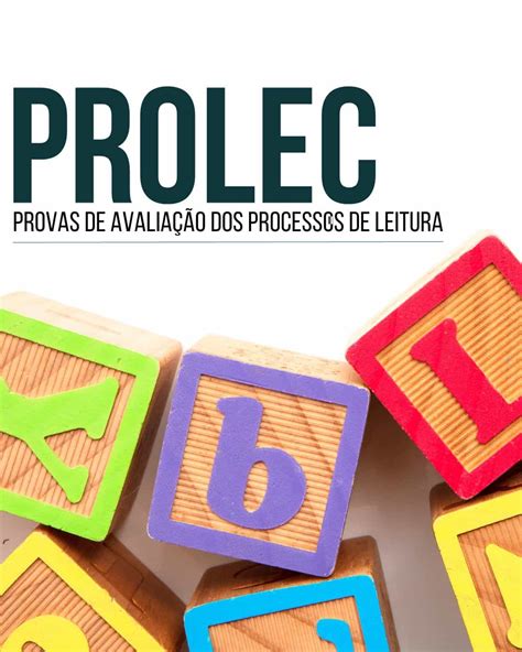 Prolec Provas De Avalia O Dos Processos De Leitura Ellocursos