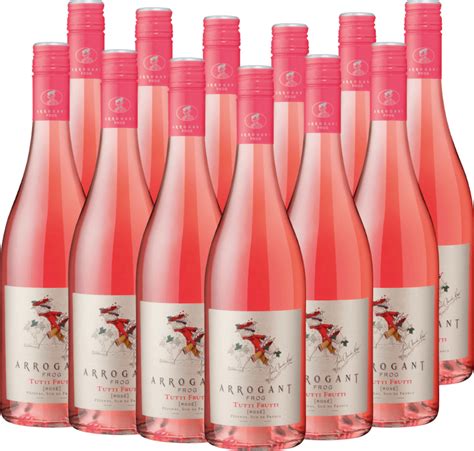 12er Vorteils Weinpaket Tutti Frutti Rosé Arrogant Frog vinello de