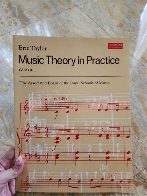 Abrsm Music Theory In Practice Grade 1 Eric Taylor Hobbies And Toys Music And Media Music