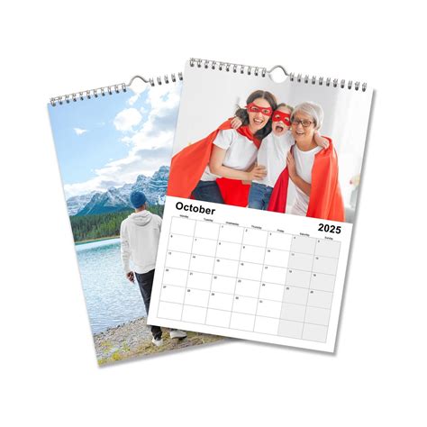 Custom Photo Wall Calendar A For Personalise With Your Own