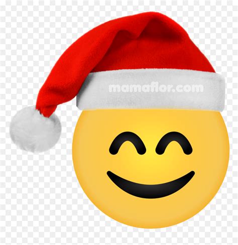 Emoji Feliz Emojis De Navidad Para Imprimir Hd Png Download Vhv