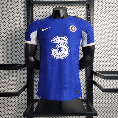 Camisa Chelsea I 2023 24 Jogador Azul